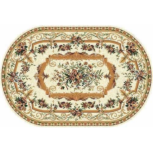 Фото Ковер Merinos Laguna 5439 CREAM ОВАЛ 0,60*1,10