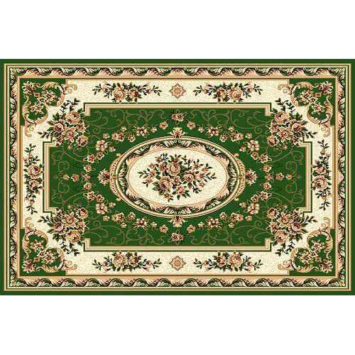 Фото Ковер Merinos Laguna 5444 GREEN ОВАЛ 0,60*1,10