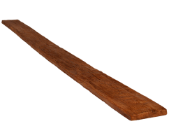 Доска рустик фасадная 120*20мм Орех, длина 1м