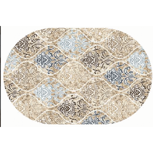 Фото Ковер Merinos Valencia Deluxe d310 cream-brown 2,00*3,00 овал
