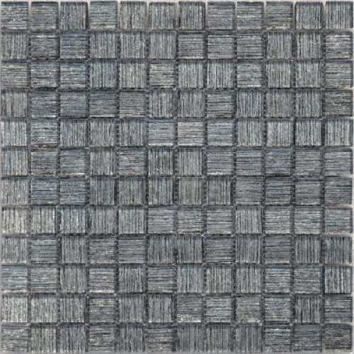 Фото Мозаика стеклянная Caramelle Silk Way Carbon 23х23 (298х298х4 мм)