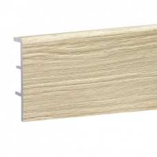 Плинтус напольный Rico Concept 80 Ясень беленый RC80024, 80х20х2200 мм