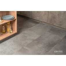 Плитка ПВХ клеевая Vinilam Ceramo Stone Цемент Стальной 71610, 43 класс (950х480х2.5 мм)